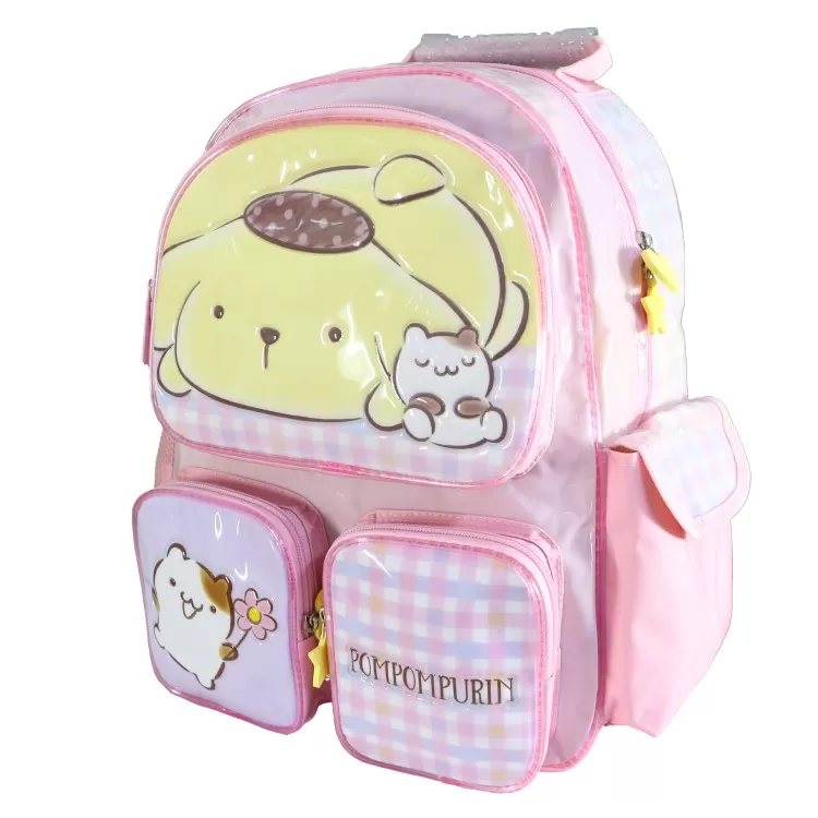 Mochila Escolar 2026 Pompompurin 16" Art.SR3102